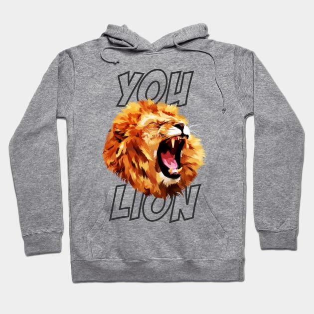 You Lion Hoodie by keshanDSTR